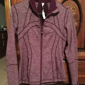 Lululemon define jacket size 6, Static Plum
